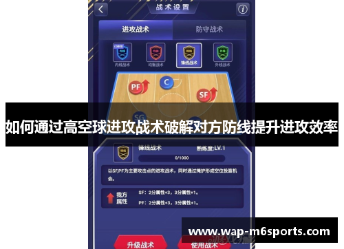 如何通过高空球进攻战术破解对方防线提升进攻效率