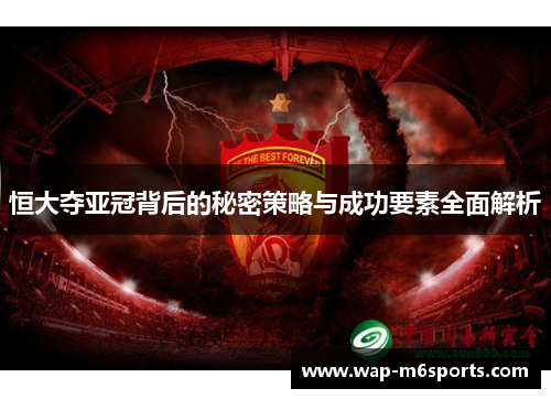恒大夺亚冠背后的秘密策略与成功要素全面解析
